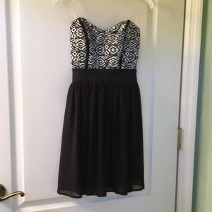 Strapless Black Dress!